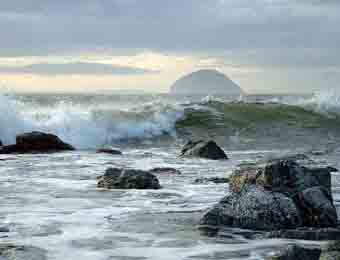 Ailsa Craig from Lendalfoot